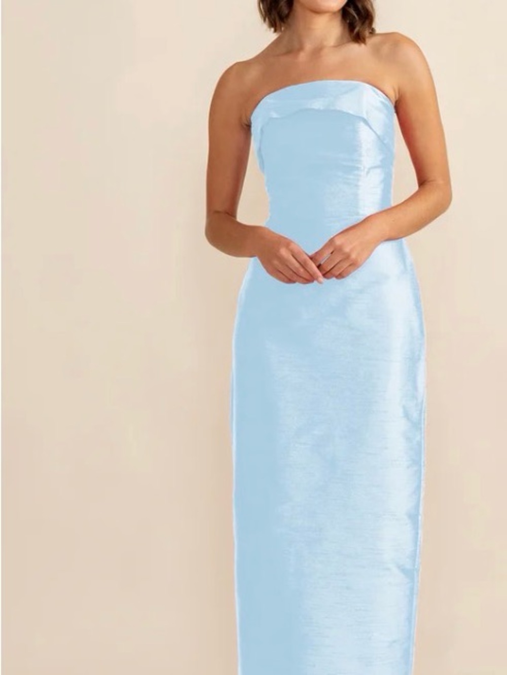 Lulakate Eva Strapless Bridesmaid Dress